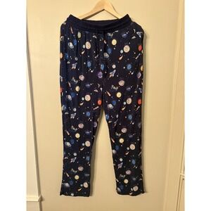 Men's Through my Telescope space Little Sleepies Bamboo Pajama pants medium